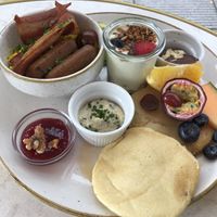 Weekend Brunch Plate  at Bistro Verde in Copenhagen