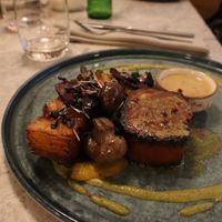 Juicy Marble Steak  at Bistro Verde in Copenhagen