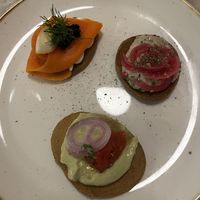 Blinis Trio  at Bistro Verde in Copenhagen