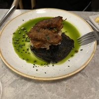 Mushroom Tempeh  at Bistro Verde in Copenhagen