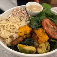 Buddha bowl   at Bistro Verde in Copenhagen