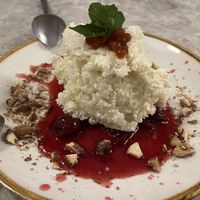 Almond rice pudding (Christmas treat)  at Bistro Verde in Copenhagen