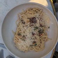 Carbonara at Bistro Verde in Copenhagen