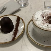 Hot chocolate   at Bistro Verde in Copenhagen