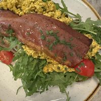 Tofu scramble   at Bistro Verde in Copenhagen