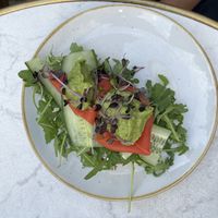 Salmon Avocado Sandwich   at Bistro Verde in Copenhagen