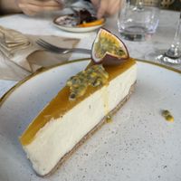 Cheesecake  at Bistro Verde in Copenhagen