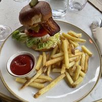 Burger  at Bistro Verde in Copenhagen