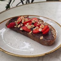 Notella bread at Bistro Verde in Copenhagen