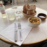 the tap water is free   at Bistro Verde in Copenhagen