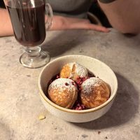 Danish pancakes  at Bistro Verde in Copenhagen