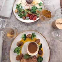 Vegan 'steak' and wellington at Bistro Verde in Copenhagen