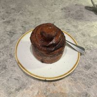 Cinnamon roll   at Bistro Verde in Copenhagen