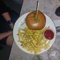 Der Burger 🤭 at Bistro Verde in Copenhagen