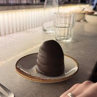 Cream puff  at Bistro Verde in Copenhagen