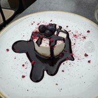 Blueberry cheesecake   at Bistro Verde in Copenhagen