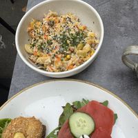 Rice salad  at Bistro Verde in Copenhagen