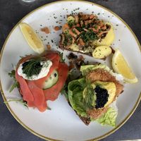 Smørrebrød  at Bistro Verde in Copenhagen