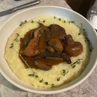 Mushroom Bourguignon  at Bistro Verde in Copenhagen