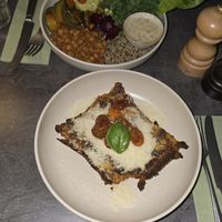 the sauce for the "salad" was spectacular at Bistro Verde in Copenhagen