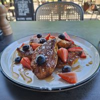 White Miso Frenchtoast at Bistro Verde in Copenhagen