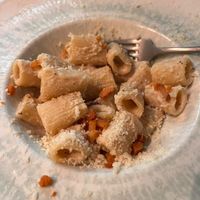 Pasta carbonara  at Bistro Verde in Copenhagen