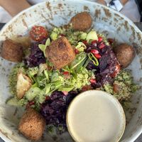 Falafel tabbouleh  at Bistro Verde in Copenhagen