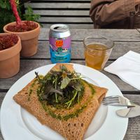Vegan option at Kesses Hus in Klitmoeller
