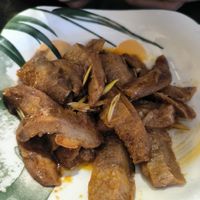 Stir fried mushrooms at Tam Hoa Sen in Hoi An