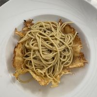 Sparghetti al tartufo  at CARINO Vegetarisches Restaurant & Weinbar in Hamburg