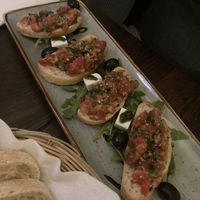 Bruschetta vegan  at CARINO Vegetarisches Restaurant & Weinbar in Hamburg