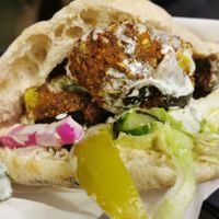 Palestinian falafel at Falafel in Nottingham