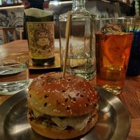 Truffel Burger at MIRZAM COCKTAIL BAR in Gdansk