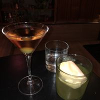 Starlink Adonis + Nomad Negroni  at MIRZAM COCKTAIL BAR in Gdansk