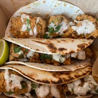 Lion’s Mane Chik’n Tacos   at The Vegan Sushi Spot in Houston