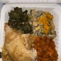 Thanksgiving plate   at The Vegan Sushi Spot in Houston