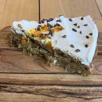 Carrot cake.  at Café Gaya in Aarhus