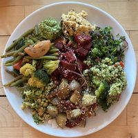 Salad buffet! Everything was very tasty!☺️  at Café Gaya in Aarhus