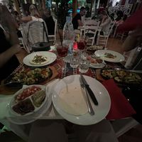 Vegetarian Fajitas  at Los Mexicanos in Ayia Napa