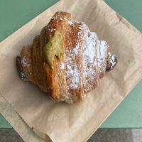 Utterly scrumptious pistachio croissant.  at Clementine Bakery in Brooklyn