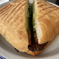 Tempeh Lettuce and Tomato Toastie  at Clementine Bakery in Brooklyn
