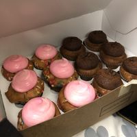 cupcakes  at Clementine Bakery in Brooklyn