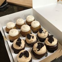 cupcakes  at Clementine Bakery in Brooklyn