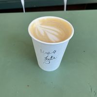 Latte   at Clementine Bakery in Brooklyn