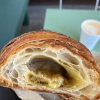 Pistacho croissant   at Clementine Bakery in Brooklyn
