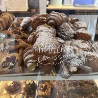 Selection of vegan pastries (not gf ones, look for gf counter).  at Clementine Bakery in Brooklyn