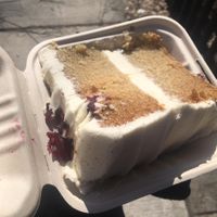 Orange cardamom cake at Clementine Bakery in Brooklyn