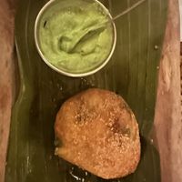One of the my three little vegan pastries   at Samba Montclair in Montclair