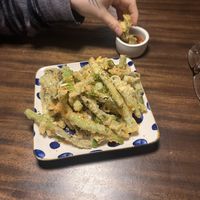 asparagus fries ! no mayo   at Eatwell Organic Noodle in Florence