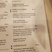 Menu at Waverly Stone Gastropub in Holland